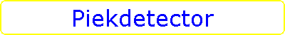 Piekdetector